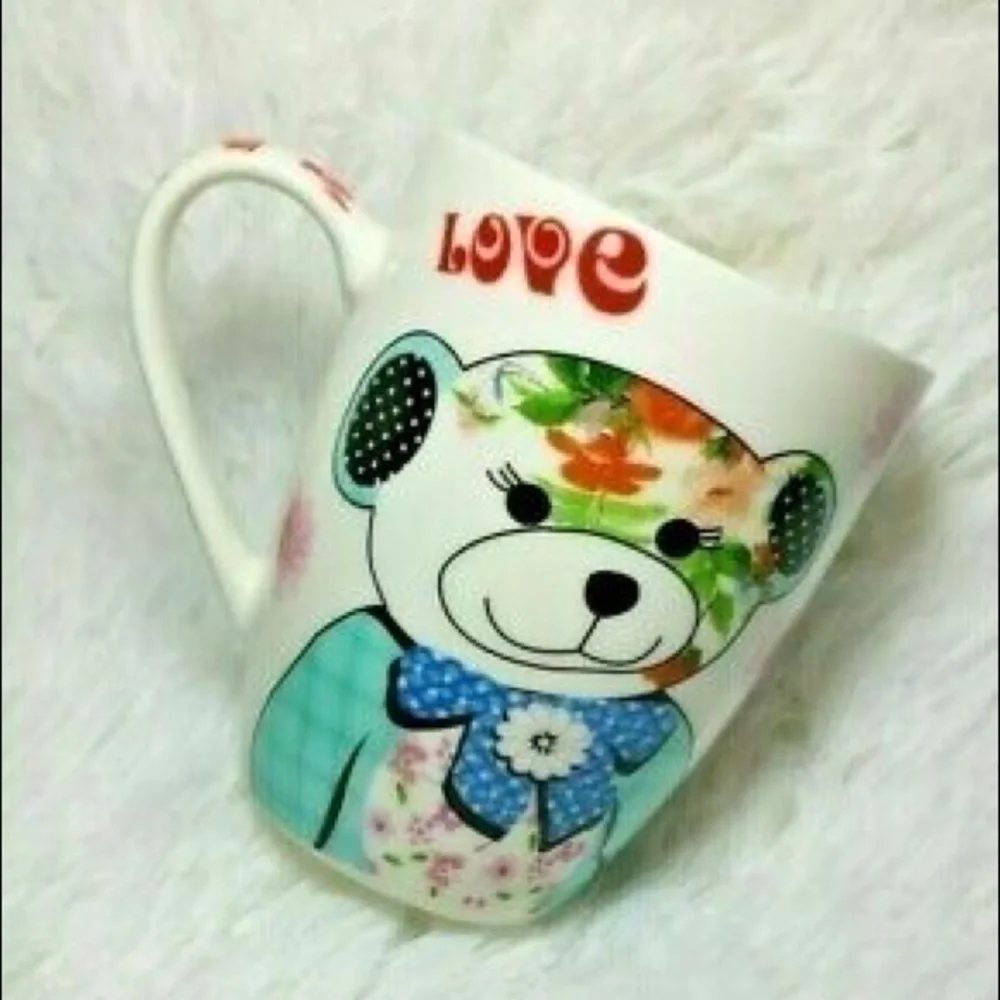 🛍All For You Patchwork Teddy Love Ceramic